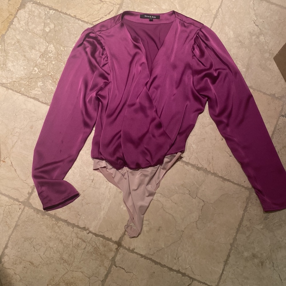 Purple Body Suit